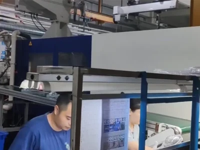 사출 성형기 가공 영상 6